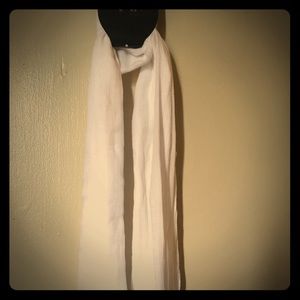 White Scarf NWT